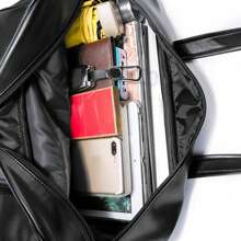 New Japanese Style Shoulder Handbag, Commuter Briefcase Laptop Bag, Travel Casual Fashionable Minimalist Uniform Design Women Tote Bag, Eye-Catching Work Bags For Women