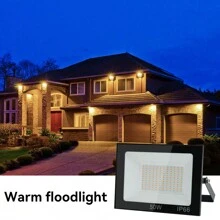 1pc Led Flood Light, 180-265V Outdoor Spotlight,10W 20W 30W 50W 100W Wall Lamp, Reflector IP66 Waterproof Garden Lighting