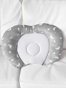 momscare 1 chiếc gối mềm họa tiết sao và trăng cho bé, quà tặng ngày Valentine - Nhiều màu - Xem 2