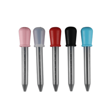 2/5pcs 5ml Clear Silicone Dropper Graduated Pipette Liquid For DIY Epoxy Resin Molds Crafts Jewelry Making Tools - Dropper - View 7