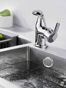 1/4/6pcs Set Of Plastic Bathroom Kitchen Sink, Replaceable Overflow Cover Ring Insert, Chrome Hole Circular Drainage Cover, Sink Accessories, Faucet Sink Cover, Sink, Plastic Electroplating Material, Kitchen And Bathroom Faucet Accessories, Anti Clogging Sewer Accessories, Floor Drain, Sink Decoration