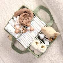 Baby Windel Caddy Aufbewahrungsbox - Unentbehrlich für Neugeborene - Baby-Shower Korb Geschenk