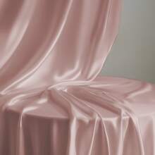 Multicolor & Size Wedding Satin Tablecloth Shiny Bridal Banquet Table Cover For Reception & Party Decor Rectangular/Round Solid Color Glossy Tablecloth For Formal Dining