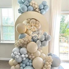 18/12/10/5-Inch Latex Balloons In Various Colors, High-Quality Matte Balloons In Retro Style Are Used For Birthdays, Anniversaries, And Gender Revelations Wedding, Retirement Party, Housewarming Party, Bridal Shower, Graduation Party, Jungle Themed Party, Bachelor Party Decoration Supplies