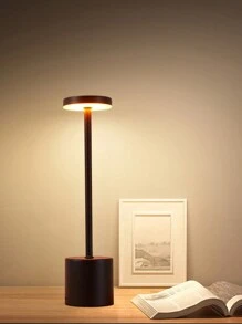 1 PC Wireless Table Lamp Touch Switch Table Lamp Type C 5V Rechargeable 3 In 1 Light Colors Dimmable Brightness Table Lamp For Office Study Bedroom Living Room