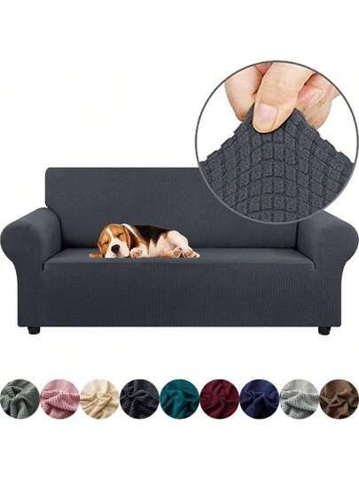 Funda de sofá súper elástica, funda de sofá de 3 Plazas Lavable, funda de sofá resistente a los arañazos, admite mascotas, se adapta a la mayoría de los sofás