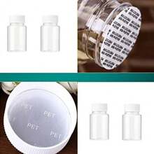 1pc 5Pcs 15 100ml Plastic Pill Bottles With Seal Caps - Ideal Empty Medicine Dispenser For Capsules Cosmetics And Storage Containers 50ML 30ML