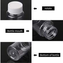 1pc 5Pcs 15 100ml Plastic Pill Bottles With Seal Caps - Ideal Empty Medicine Dispenser For Capsules Cosmetics And Storage Containers 50ML 30ML