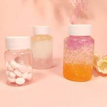 1pc 5Pcs 15 100ml Plastic Pill Bottles With Seal Caps - Ideal Empty Medicine Dispenser For Capsules Cosmetics And Storage Containers 50ML 30ML