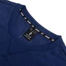 Skechers Men's Velvet Hooded Sweatshirt, Couple Sports Suit, Style: FHL421M129-007D - Navy Blue - View 3