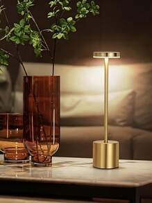 1 PC Wireless Table Lamp Touch Switch Table Lamp Type C 5V Rechargeable 3 In 1 Light Colors Dimmable Brightness Table Lamp For Office Study Bedroom Living Room