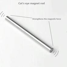 1 peça de bastão magnético redondo para nail art, bastão magnético redondo com ponta dupla em formato de olho de gato, ferramenta magnética forte para nail art, suprimentos para unhas, ferramentas para unhas, ferramentas para nail art, volta às aulas, unhas, ferramentas para unhas postiças, ferramentas para manicure e pedicure