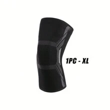 1 pezzo manicotto per ginocchio a compressione, supporto articolare del ginocchio altamente elastico, adatto per corsa, basket, sollevamento pesi, palestra, allenamento