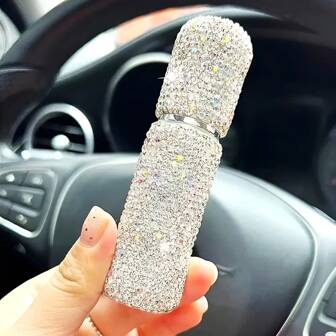 0.34 盎司香水喷雾器 - 真空压力光泽喷雾器，便携式可填充香水雾化器，旅行装 - 无香型，玻璃瓶，香水瓶