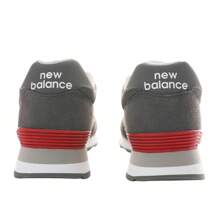 New Balance Unisex 515 Sneakers - Gray Navy Red - View 5
