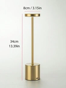 1 PC Wireless Table Lamp Touch Switch Table Lamp Type C 5V Rechargeable 3 In 1 Light Colors Dimmable Brightness Table Lamp For Office Study Bedroom Living Room