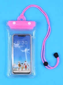 1 Peça Bolsa Impermeável para Telefone Celular com Câmara de Ar Transparente Grossa, Bolsa Impermeável de Deriva na Praia, Estojo Impermeável para Telefone Celular com Tela de Toque
