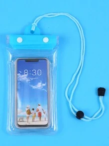 1 Peça Bolsa Impermeável para Telefone Celular com Câmara de Ar Transparente Grossa, Bolsa Impermeável de Deriva na Praia, Estojo Impermeável para Telefone Celular com Tela de Toque