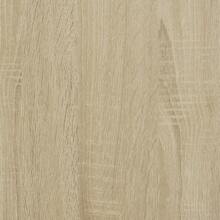 Sonoma Oak Engineered Wood Console Table 102x75 Cm Stylish Storage Solution For Living Room Entryway Home Decor - Brown - View 8