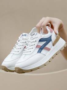 Women's Casual Sports Shoes, Flat Sneakers, Athletic Road Running Shoes