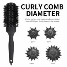 1 pezzo Spazzola rotonda professionale ionica, Cilindro in metallo antistatico, Setole in nylon, Manico con pettine per separare le ciocche - Per capelli asciutti, acconciatura, arricciatura, stiratura, tutti i tipi e volumi di capelli, riduce l'effetto crespo e la grassa, Nero, 4 misure, adatto per tutta la famiglia, Spazzola per capelli, Pettine, Accessori per capelli, Per salone di bellezza, Ritorno a scuola, Articoli essenziali da viaggio, Spazzola, Spazzola per capelli, Pettine in legno, Spazzola per capelli, Mini spazzola per capelli, Spazzola districante, Spazzole per capelli, Spazzola per capelli ricci, Attrezzatura per parrucchieri, Spazzola per capelli, Spazzola per capelli lisci, Spazzola per acconciature, Spazzola per capelli ricci, Spazzola per bordi, Pettine per capelli, Spazzolare i capelli, Set di spazzole per capelli, Pettinare i capelli, Pettine per ricci, Spazzola districante, Spazzola per capelli da donna, Capelli, Viaggio, Prodotti per capelli - Multicolore - Visualizzare 8