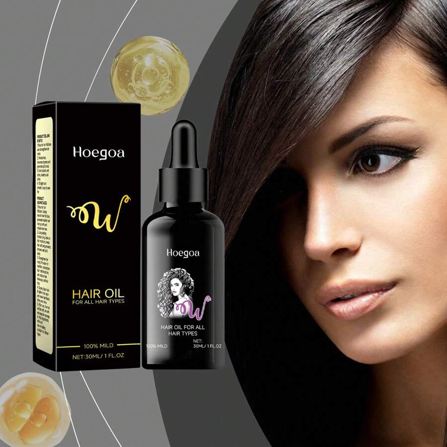 Moisturizing Hair Oil Nourishes Scalp Care, Repairs Hair Texture, Softens Hair, Moisturizes Hair Oil - Multicolor - View 1