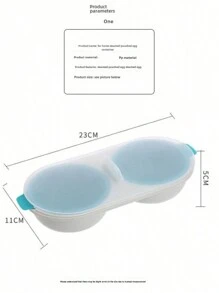 Microwave Soft Boiled Egg Mold, Poached Egg Poacher, Rapid Steamed Soft Yolk Egg Cooker Kitchen Tool