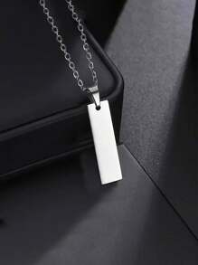 1 pieza Collar personalizado con foto de acero inoxidable, joyería personalizada con diseño único de ojo humano, regalo de aniversario perfecto para novio, regalo ideal para parejas
