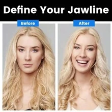 Outil d'exercice facial, dispositif de contour de la mâchoire, entraîneur de muscle de la mâchoire pour renforcer les masséters, outil de beauté du visage