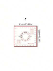 1pc Baking Kneading Mat - Black - View 17