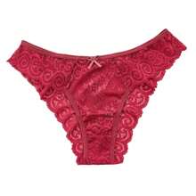 Kit Of 6 Comfortable Women's Lace Panties - Multicolor - View 3