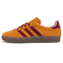 GAZELLE INDOOR Adidas Originals Unisex Retro Fashion Sneakers, JH5411 - Craft Ochre/dark Red/warm Sand - View 1