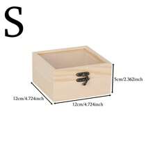 1pc Customized Birthday & Name Storage Box, Fashionable Personalized Wooden Organizer, Mother's Day Gift For Mom, Girlfriend, Anniversary, Perfect Mother's Day Present, Exquisite And Unforgettable, Sunflower Design, Stylish, Colorful, Casual, Minimalist, Customized, Personalized, Unique, Ideal Gift For Girlfriend, Mom, Family, Friends, Daughter, Grandparents, Suitable For Valentine's Day, Mother's Day, Birthday, Graduation, Wedding, Prom