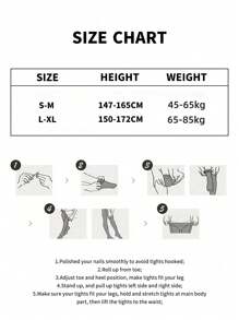 1pc 300g/220g Women's Tights, Warm Lining Pantyhose, Sexy Sheer Black Stockings, Plus Size Leggings, Thick Thermal Lined Warm Leggings And Pantyhose For Autumn/Winter, Tight Fit Business Pants For Winter (-5-15°C) - Black - View 2