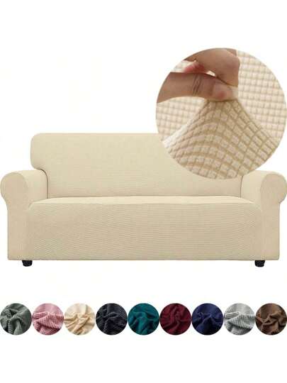Funda de sofá súper elástica, funda de sofá de 3 Plazas Lavable, funda de sofá resistente a los arañazos, admite mascotas, se adapta a la mayoría de los sofás