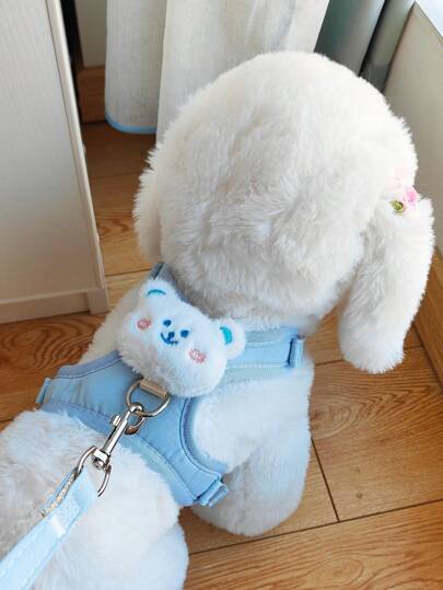 Cat Leash Harness, Escape-Proof Y-Shaped Adjustable Cat Walking Jacket, Only For Pet Use