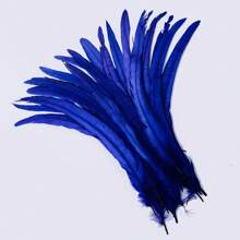 10Pcs 35-40cm/14-16inch Natural Women's Rooster Feather Headwear Accessories DIY Feather Crafts Wedding Party Home Decoration