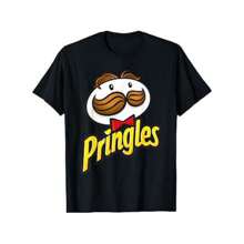 Pringle's Logo T Shirt T-Shirt - Black - View 1