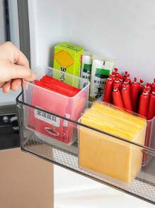 1/2/3/4/5/6件冰箱侧门收纳盒侧储门包装整理神器内侧保鲜盒