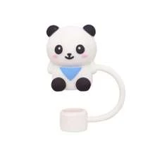 1/4/5/6/8pcs Cartoon Cute Animal Silicone Straw Cover For Cup,Reusable Straw Cover Airtight And Dustproof Drinking Straw Cover Splashproof Straw Cute Cover Accessories Home Room Decoration Party - Multicolor - View 12