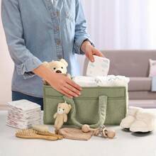 Baby Windel Caddy Aufbewahrungsbox - Unentbehrlich für Neugeborene - Baby-Shower Korb Geschenk