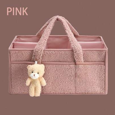 Baby Windel Caddy Aufbewahrungsbox - Unentbehrlich für Neugeborene - Baby-Shower Korb Geschenk