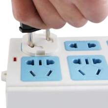 Power Socket Cover, Electrical Safety Lock, Shock Protection For EU Plug Sockets, Anti-Electric Shock Protection