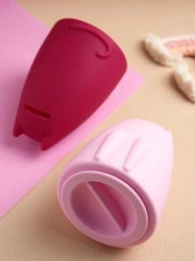 1pc Personalized Customization Name Baby Silicone Piggy Bank Cartoon Cat Shape Baby Products Custom Gifts For Kids Unbreakable Piggy Bank Solid Color Coin Bank