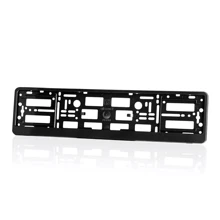 2x Genuine Carbon Fibre Number Plate Surround Holder Frame For German Car Style - Black - View 7
