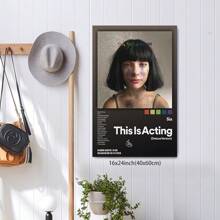 This Is Acting Music Album Cover Poster Star Pop Decorative Painting Canvas Wall Art Decor Print Posters Picture Paintings Decoration Aesthetic Mural