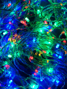 Serie Navideña de 200 Focos LEDs de 10 Metros con Luz Multicolor 8 Modelos de Iluminación  Ideal para Árbol de Navidad Acompañado de Esferas Navideñas Guirnalda Serie Lineal - Tipo de Enchufe B USA (110-127V) - Ver 11