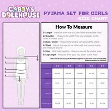 Gabby's Dollhouse Short Pyjama Set Breathable Loungewear Gift - Purple - View 5