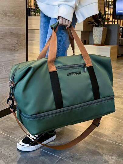 Travel Bags Large Capacity Sports Bag Waterproof Messenger Bag Dry And Wet Separation Tote Bag Bag For School School Accessories School Stuff