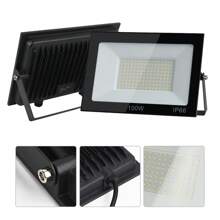 1pc Led Flood Light, 180-265V Outdoor Spotlight,10W 20W 30W 50W 100W Wall Lamp, Reflector IP66 Waterproof Garden Lighting